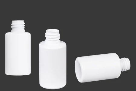 Bela cilindrična plastična flašica 35mL (PP18) - bez zatvarača-2