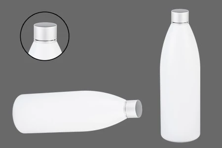 Plastična bela flaša 500mL PP 24-4