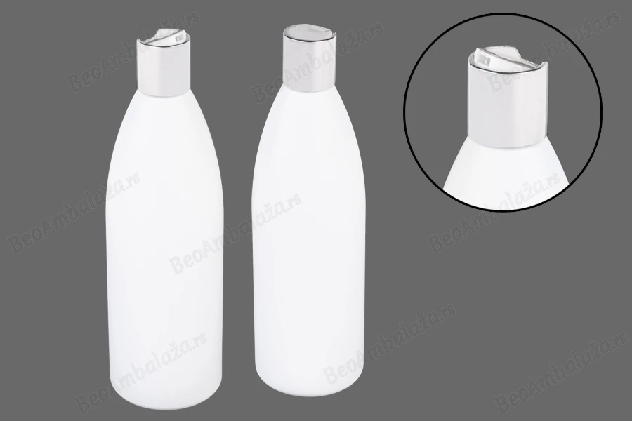 Plastična bela flaša 500mL PP 24-