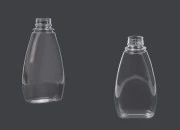 Plastična providna flaša 350mL za kečap, senf, med Plastična providna flaša 350mL za kečap, senf, med