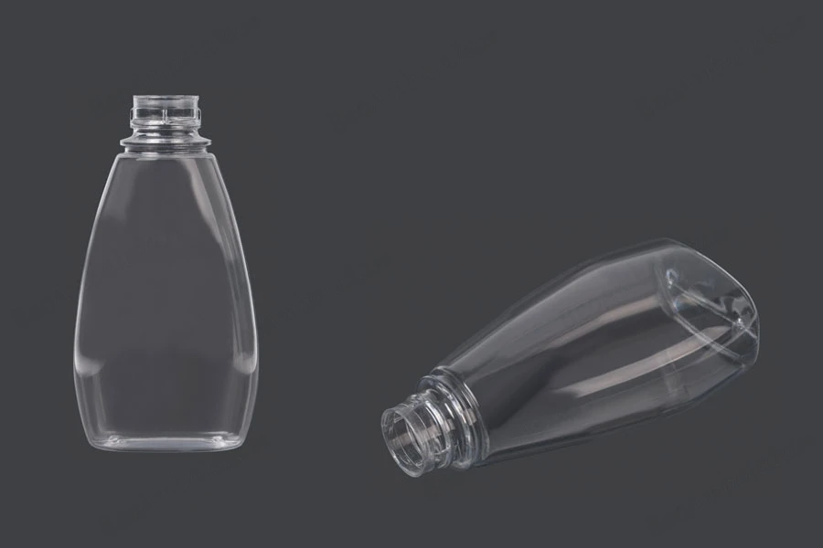 Plastična providna flaša 350mL za kečap, senf, med-