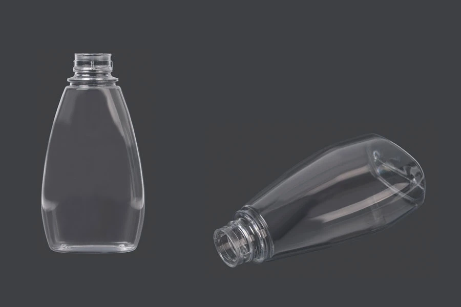 Plastična providna flaša 350mL za kečap, senf, med Plastična providna flaša 350mL za kečap, senf, med