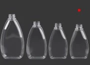 Plastična providna flaša 350mL za kečap, senf, med Plastična providna flaša 350mL za kečap, senf, med