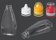 Plastična providna flaša 370mL za kečap, senf, med Plastična providna flaša 370mL za kečap, senf, med