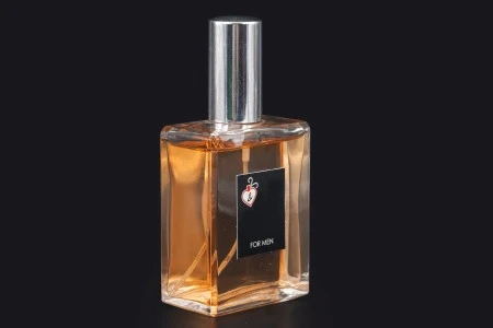 Četvrtasta pljosnata bočica 100mL za parfem, 18/415-7