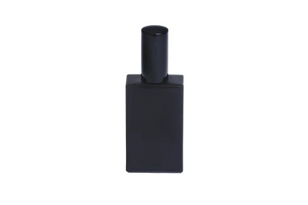 Četvrtasta bočica za parfem 50mL crne boje, 18/415-2