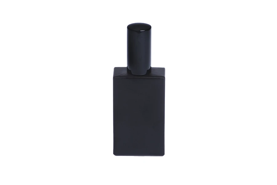 Četvrtasta bočica za parfem 50mL crne boje, 18/415 Četvrtasta bočica za parfem 50mL crne boje, 18/415