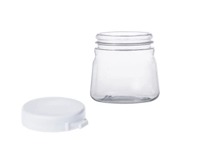 Plastična providna kutijica 50mL sa belim sigurnosnim zatvaračem - 12 kom-3
