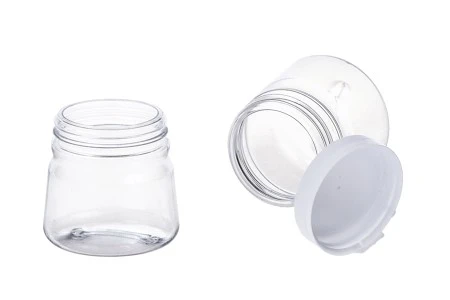 Plastična providna kutijica 50mL sa belim sigurnosnim zatvaračem - 12 kom-4