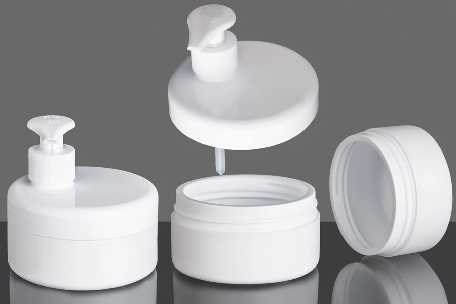 Plastična bela ili providna kutija 250mL bez zatvarača - 12 kom
