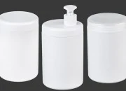 Plastična bela kutija 1000mL - bez zatvarača - 12 kom-