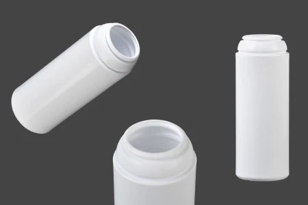 Plastična bela flašica od 100mL bez zatvarača, za puder i talkove - 12 kom-1
