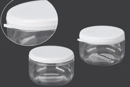 Plastična providna kutijica 180mL sa belim sigurnosnim zatvaračem - 12 kom-3
