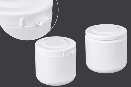 Plastična kutija 250mL sa belim sigurnosnim zatvaračem - 12 kom-3