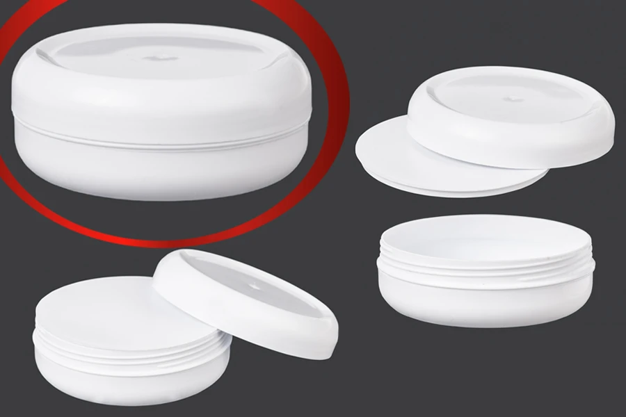 Plastična ravna kutijica 100mL sa zatvaračem i međupoklopcem - 12 kom-slika_proizvoda