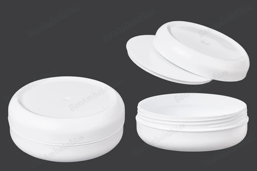 Plastična ravna kutijica 100mL sa zatvaračem i međupoklopcem - 12 kom-dimenzije_slike