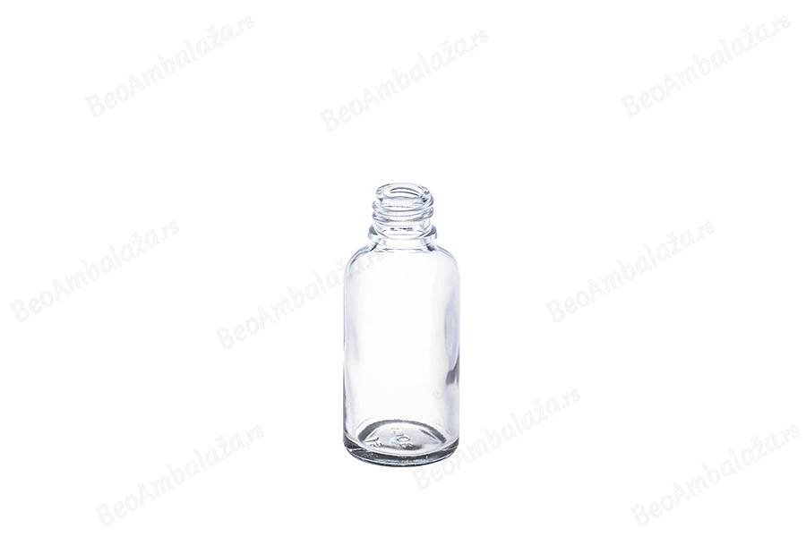 Staklena providna bočica 30mL za ulje-dimenzije_slike