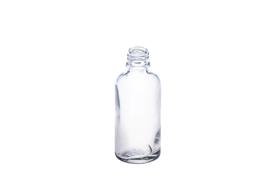 Staklena providna bočica 50mL za ulje Staklena providna bočica 50mL za ulje