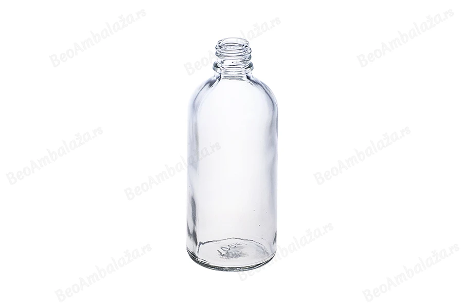Staklena providna bočica 100mL za ulje-dimenzije_slike