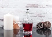 Lepa staklena flašica 200mL