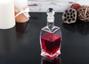 Lepa staklena flašica 200mL