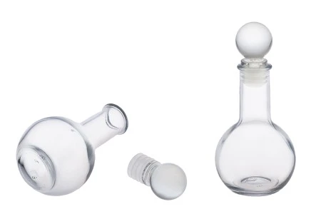 Okrugla staklena flaša 100mL sa staklenim čepom - (minimalna porudžbina 1 kutija)-5