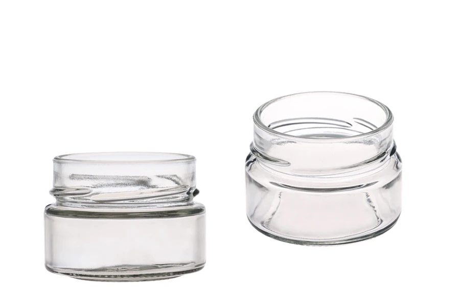 Staklena teglica 40mL, T.O. DEEP (za duboki zatvarač) - bez zatvarača Staklena teglica 40mL, T.O. DEEP (za duboki zatvarač) - bez zatvarača