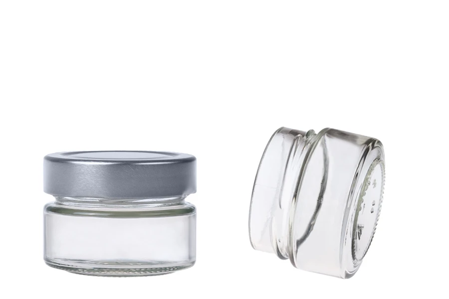 Staklena teglica 40mL, T.O. DEEP (za duboki zatvarač) - bez zatvarača Staklena teglica 40mL, T.O. DEEP (za duboki zatvarač) - bez zatvarača
