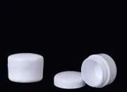 Bela kutijica sa duplim dnom SAN za kreme 5mL - 12 kom Bela kutijica sa duplim dnom SAN za kreme 5mL - 12 kom