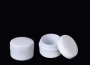 Bela kutijica sa duplim dnom SAN za kreme 5mL - 12 kom Bela kutijica sa duplim dnom SAN za kreme 5mL - 12 kom