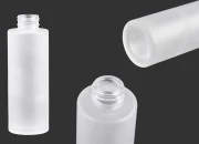 Staklena bočica od peskiranog stakla, 100mL, PP24 Staklena bočica od peskiranog stakla, 100mL, PP24