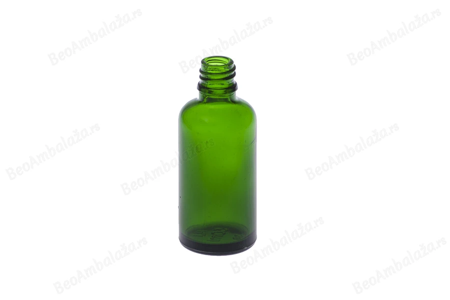 Staklena zelena bočica 50mL za ulje-dimenzije_slike