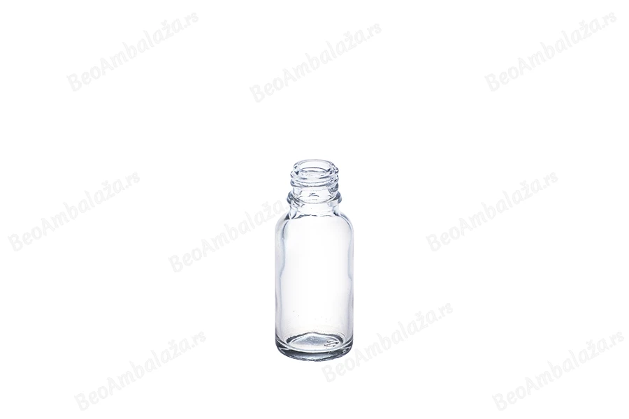 Staklena providna bočica 20mL za ulje-dimenzije_slike