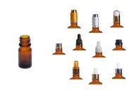Staklena bočica 5mL za etarska ulja u braon boji, sa grlom PP18 Staklena bočica 5mL za etarska ulja u braon boji, sa grlom PP18-grupa_slika