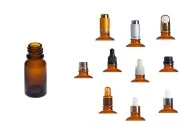 Staklena bočica 10mL za etarska ulja u braon boji, sa grlom PP18 Staklena bočica 10mL za etarska ulja u braon boji, sa grlom PP18-grupa_slika