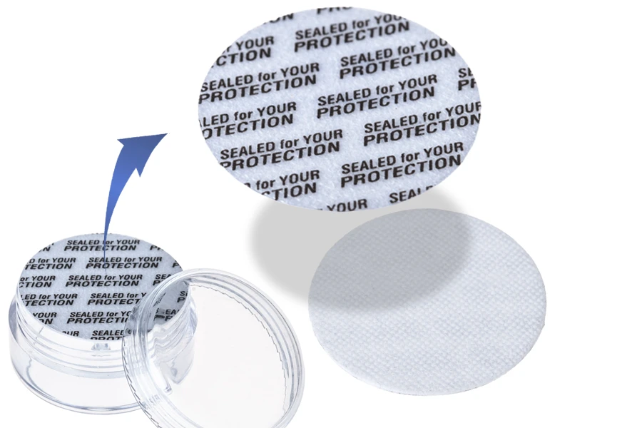 Zaptivke 33mm za staklene teglice (lepe se pod pritiskom) - 50kom Zaptivke 33mm za staklene teglice (lepe se pod pritiskom) - 50kom