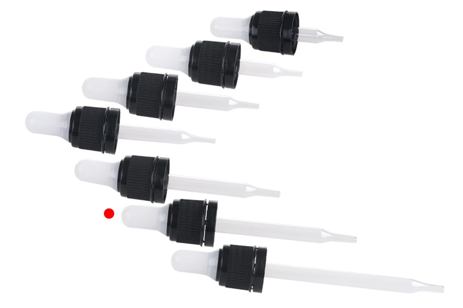 Pipeta od 50mL sa crnim i uskim sigurnosnim zatvaračem i crnom ili providnom gumicom - pojedinačno pakovanje-grupa_slika