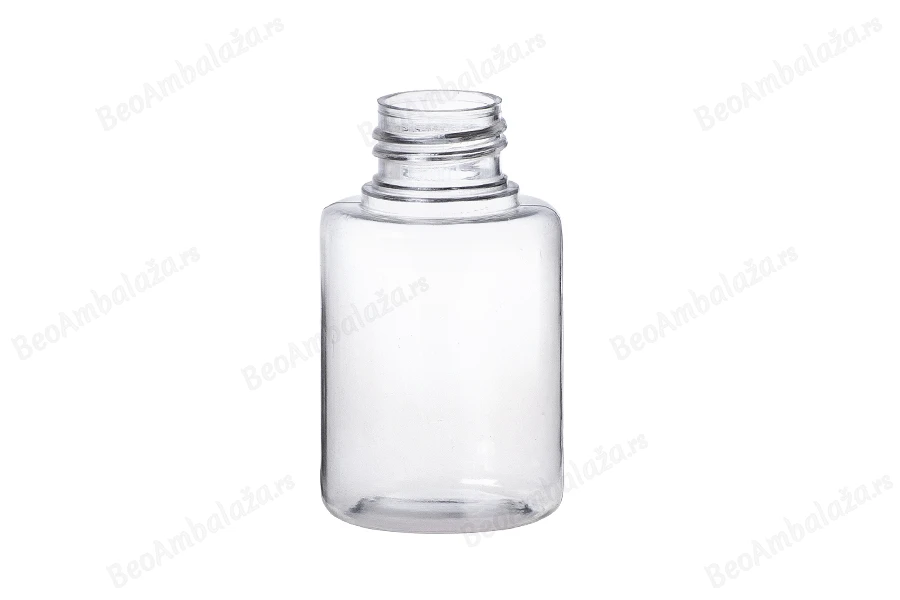 Plastična providna PET flašica 65mL, sa grlom PP 24-grupa_slika