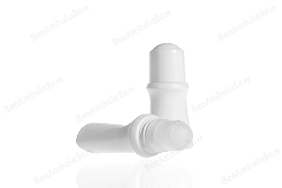 Plastična bela roll-on flašica 60mL - 12 kom-