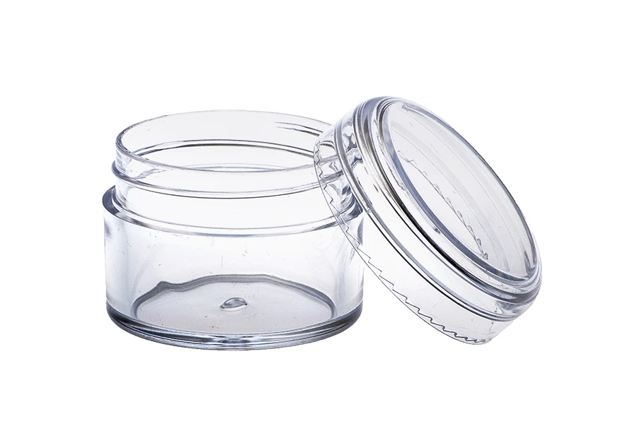 Akrilna providna kutijica 25mL sa providnim zatvaračem - 12 kom Akrilna providna kutijica 25mL sa providnim zatvaračem - 12 kom