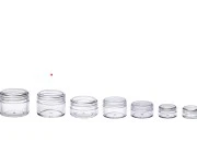Akrilna providna kutijica 25mL sa providnim zatvaračem - 12 kom Akrilna providna kutijica 25mL sa providnim zatvaračem - 12 kom