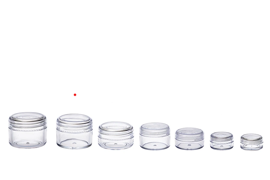 Akrilna providna kutijica 25mL sa providnim zatvaračem - 12 kom Akrilna providna kutijica 25mL sa providnim zatvaračem - 12 kom