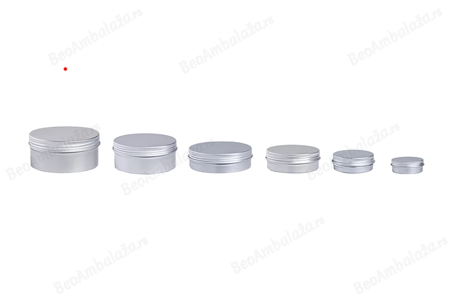 Aluminijumska kutija 250mL sa poklopcem sa zaptivkom - 12 kom-grupa_slika
