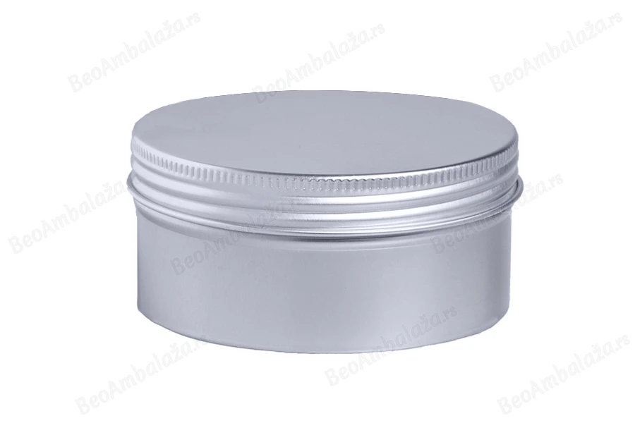 Aluminijumska kutija 250mL sa poklopcem sa zaptivkom - 12 kom-slika_proizvoda