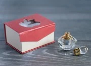 Kristalna bočica 3 ml sa kristalnim poklopcem i iglom