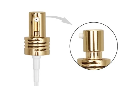 Aluminijumska pumpica PP24 za kreme sa zatvaračem-3