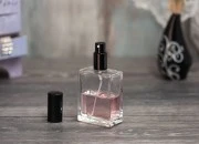 Četvrtasta pljosnata bočica 100mL za parfem, 18/415
