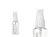 Providna plastična flašica 35mL sa mernim oznakama, sprejom i zatvaračem - 36 kom