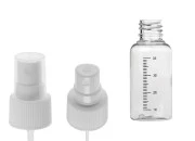Providna plastična flašica 35mL sa mernim oznakama, sprejom i zatvaračem - 36 kom