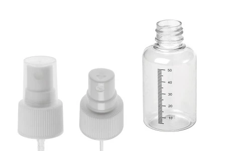 Plastična flašica 50mL sa sprejom i mernim oznakama, za parfeme - 12 komada-3